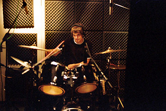 Kian at Slap Studio, Brixton